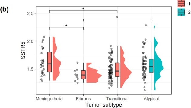 Fig.3.B showing Flow cytometry/Cell sorting from the publication: Somatostatin Receptors in Human Meningiomas-Clinicopathological Aspects.