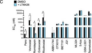 Fig.3.C from the publication: PDI inhibitor LTI6426 enhances panobinostat efficacy in preclinical models of multiple myeloma.