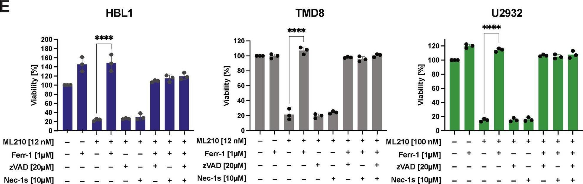 Fig.2.E from the publication: Redox destabilization by ibrutinib promotes ferroptosis in diffuse large B-cell lymphoma (DLBCL).
