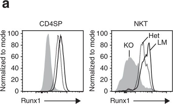 Fig.7.A showing Flow cytometry/Cell sorting in a Mus musculus (House mouse) sample from the publication: A shared Runx1-bound Zbtb16 enhancer directs innate and innate-like lymphoid lineage development.