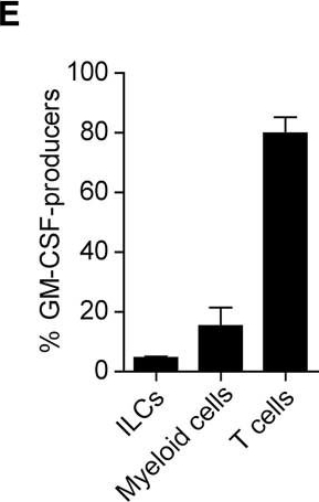 Fig.7.E showing Flow cytometry/Cell sorting in a Mus musculus (House mouse) sample from the publication: Autoimmune Th17 Cells Induced Synovial Stromal and Innate Lymphoid Cell Secretion of the Cytokine GM-CSF to Initiate and Augment Autoimmune Arthritis.