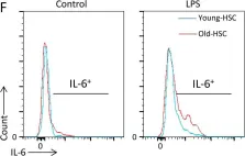 Fig.1.F showing Flow cytometry/Cell sorting from the publication: Cohesin-mediated NF-κB signaling limits hematopoietic stem cell self-renewal in aging and inflammation.