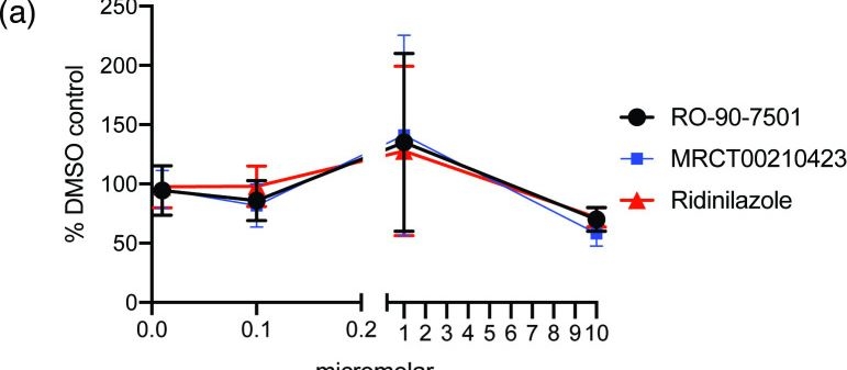 Fig.3.A from the publication: Repurposing of the bisbenzimide antibiotic Ridinilazole as an antiviral compound against human cytomegalovirus.