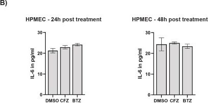 Fig.3.B showing Enzyme-linked immunosorbent assay from the publication: Proteasomal inhibition compromises microvascular integrity via distinct effects on non-immune endothelial cells and immune cells.