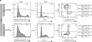 Fig.7.A showing Flow cytometry/Cell sorting in a Mus musculus (House mouse) sample from the publication: Disruption of p21-activated kinase 1 gene diminishes atherosclerosis in apolipoprotein E-deficient mice.