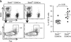 Fig.3.B showing Flow cytometry/Cell sorting from the publication: CXCR5+PD-1+ follicular helper CD8 T cells control B cell tolerance.