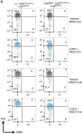 Fig.4.E showing Flow cytometry/Cell sorting from the publication: Stage-specific epigenetic regulation of CD4 expression by coordinated enhancer elements during T cell development.