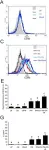 Fig.6.A,C,E,G showing Flow cytometry/Cell sorting in a Mus musculus (House mouse) sample from the publication: Ciliary neurotrophic factor (CNTF) plus soluble CNTF receptor alpha increases cyclooxygenase-2 expression, PGE2 release and interferon-gamma-induced CD40 in murine microglia.