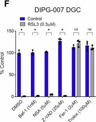 Fig.3.F from the publication: Therapeutic targeting of differentiation-state dependent metabolic vulnerabilities in diffuse midline glioma.