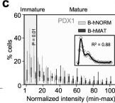 Fig.5.C showing Flow cytometry/Cell sorting in a Homo sapiens (Human) sample from the publication: PDX1LOW MAFALOW β-cells contribute to islet function and insulin release.