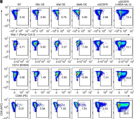 Fig.4.G showing Flow cytometry/Cell sorting in a Homo sapiens (Human) sample from the publication: Expanding the cytokine receptor alphabet reprograms T cells into diverse states.