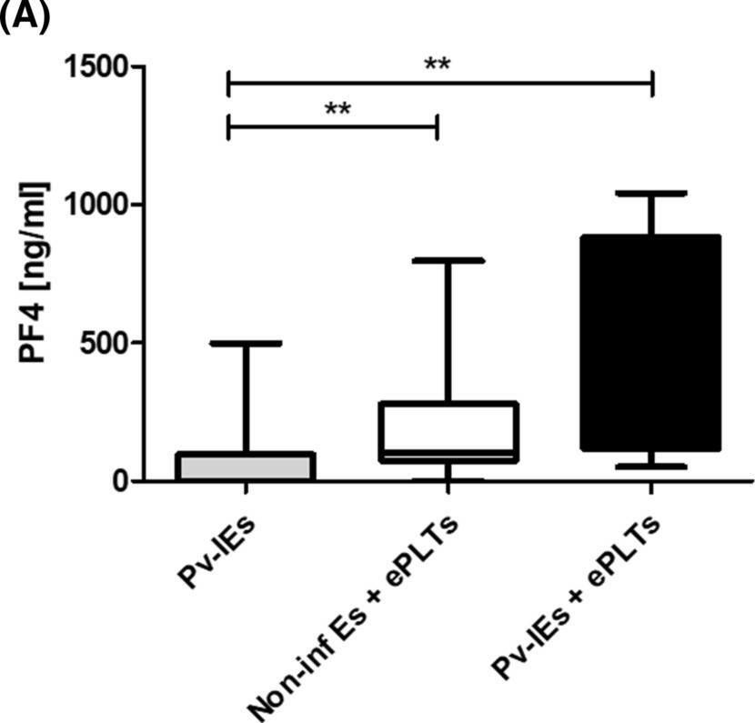 Fig.4.A showing Enzyme-linked immunosorbent assay from the publication: Uncomplicated Plasmodium vivax malaria: mapping the proteome from circulating platelets.