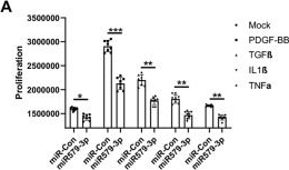 Fig.2.A from the publication: miR579-3p is an inhibitory modulator of neointimal hyperplasia and transcription factors c-MYB and KLF4.