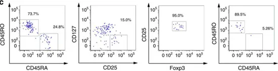 Fig.2.C showing Flow cytometry/Cell sorting from the publication: Type 1 diabetes vaccine candidates promote human Foxp3(+)Treg induction in humanized mice.