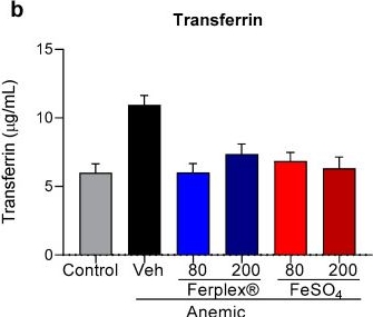 Fig.5.B showing Enzyme-linked immunosorbent assay from the publication: Iron Protein Succinylate in the Management of Iron Deficiency Anemia: A Comparative Study with Ferrous Sulphate at Low and High Therapeutic Doses.
