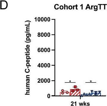 Fig.5.D showing Enzyme-linked immunosorbent assay from the publication: Protocol development to further differentiate and transition stem cell-derived pancreatic progenitors from a monolayer into endocrine cells in suspension culture.